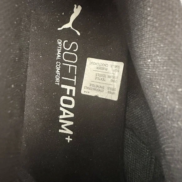 Men’s coma sneakers, size 9 1/2 soft foam, optimal comfort - Picture 4 of 4